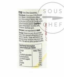 Yutaka Yuzu Citrus Sauce 100ml 5 Yutaka Yuzu Citrus Sauce 100ml