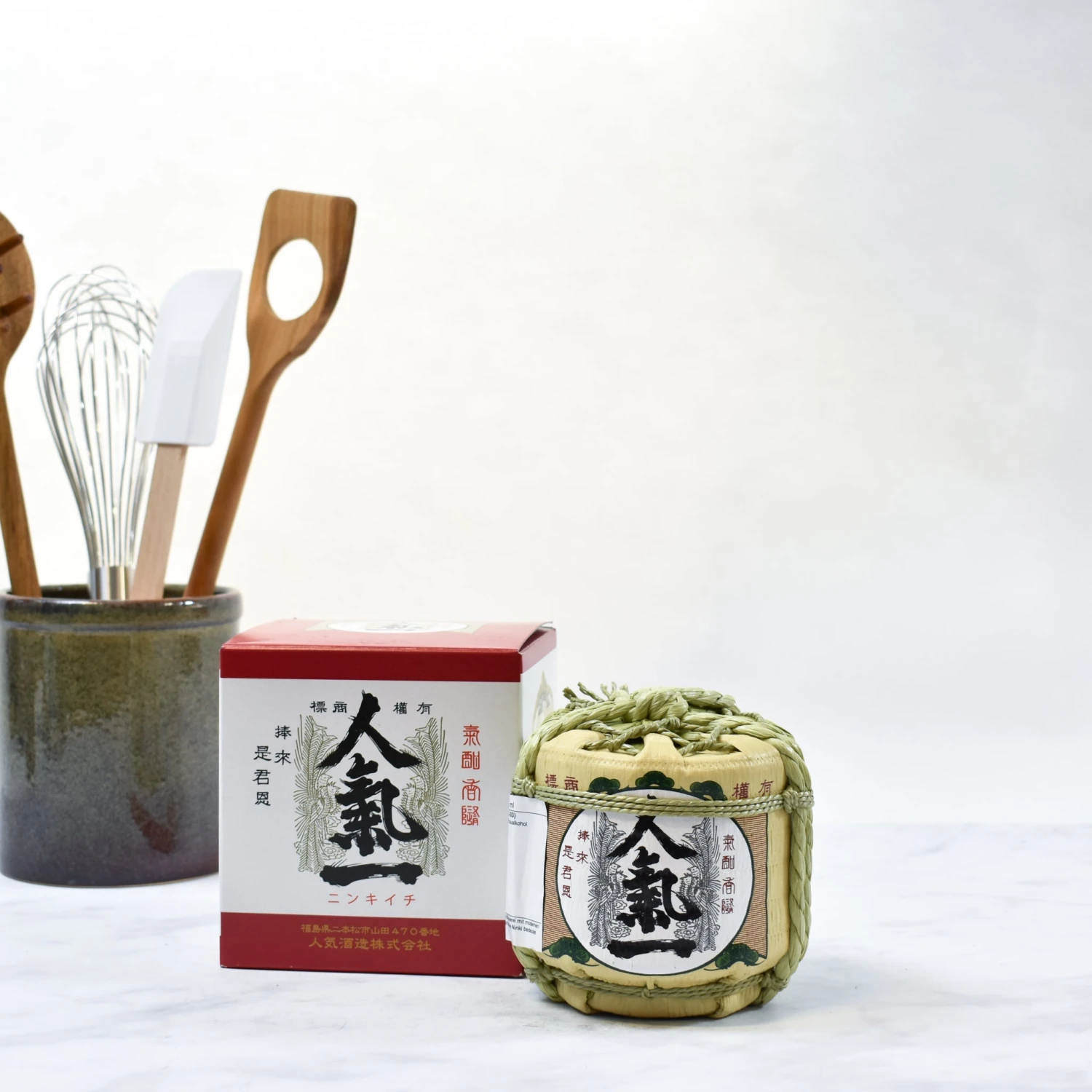 Ingredients Ninki Mini Sake Barrel 300ml 5 Ingredients Ninki Mini Sake Barrel 300ml