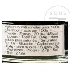 Kabosu Honke Ingredients Black Yuzu Kosho 50g