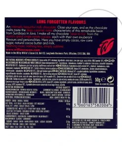 Willie's Cacao Milk Of The Stars 54% Milk Chocolate 50g Ingredients