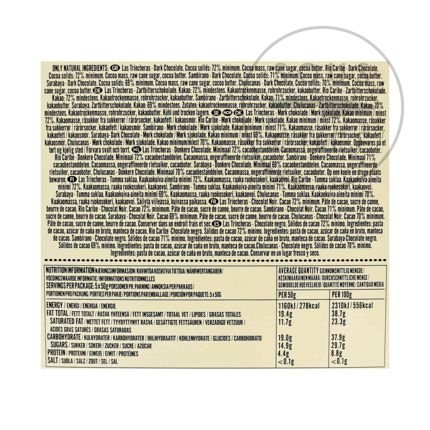 Willie's Cacao Wonders Of The World Tasting Box Ingredients 5 Willie's Cacao Wonders Of The World Tasting Box Ingredients