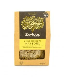 Zaytoun Organic Maftoul Giant Couscous 200g Ingredients