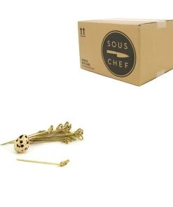 Sous Chef Tableware Bamboo Looped Skewer 9cm