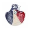 Filt String Bag In Red, White & Blue Kitchen Clothing