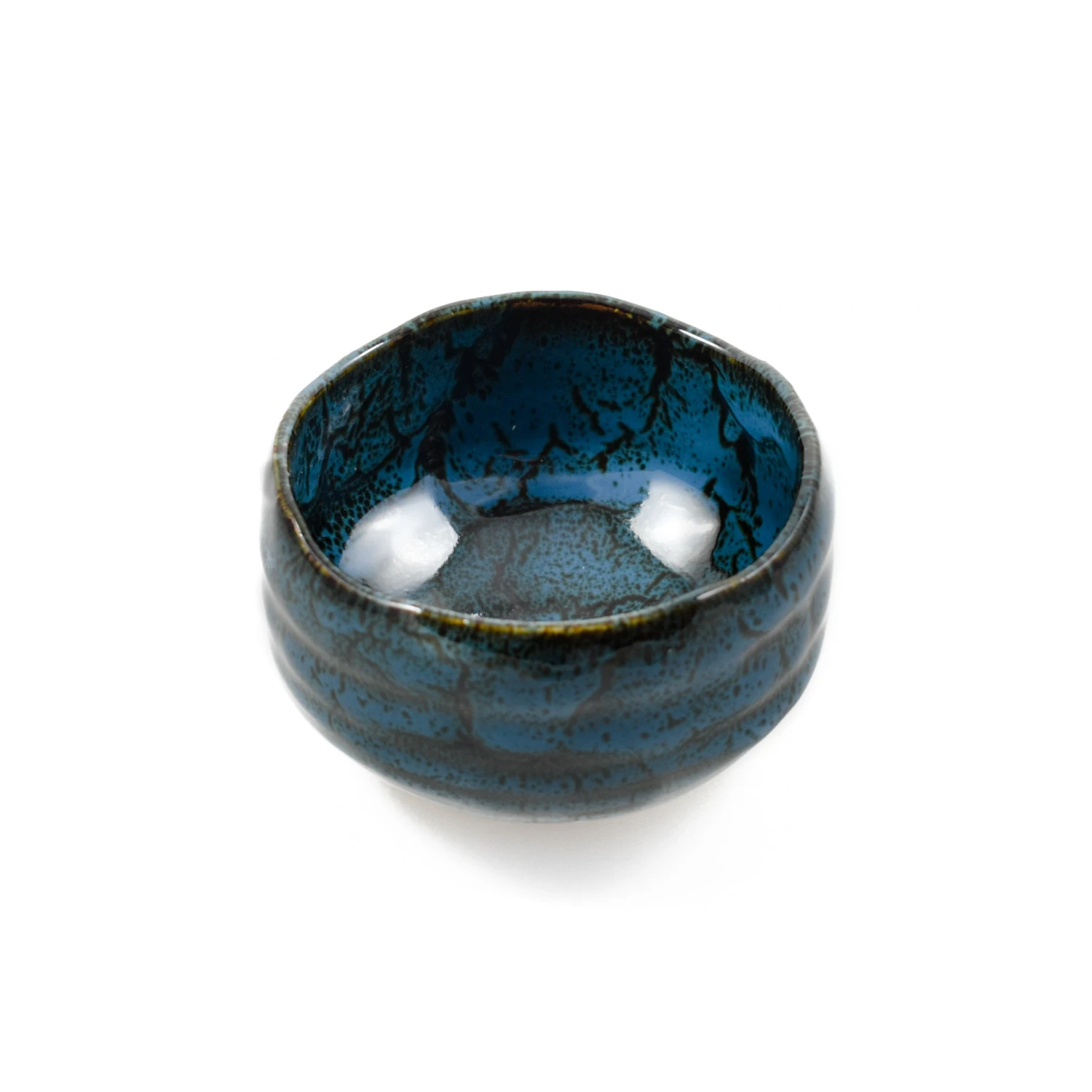 Kiji Stoneware & Ceramics Blue Storm Matcha Bowl Tableware 4 Kiji Stoneware & Ceramics Blue Storm Matcha Bowl Tableware