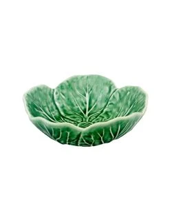 Bordallo Pinheiro Bordallo Pinheiro Round Cabbage Leaf Bowl