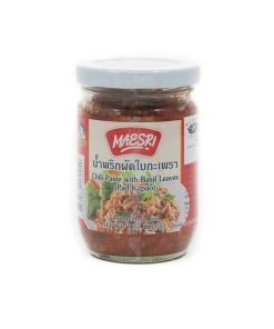 Mae Sri Chilli Paste With Holy Basil 200g Ingredients