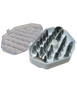 De Buyer Stainless Steel Piping Nozzle Set