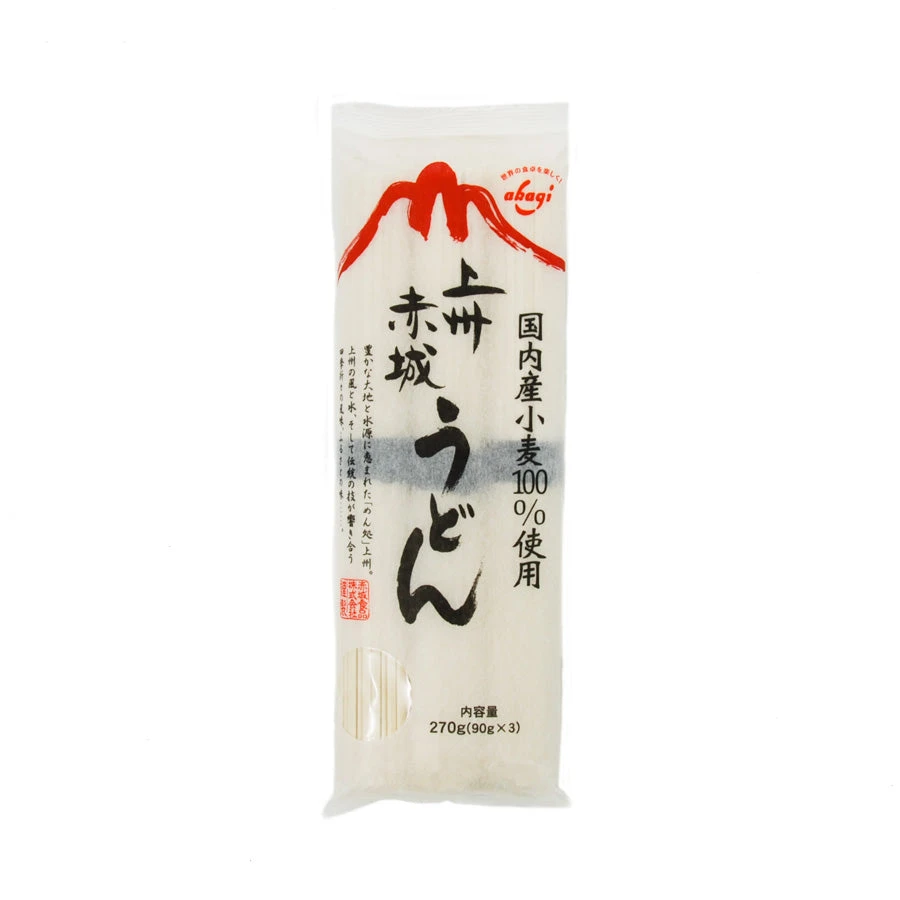 Ingredients Akagi Dried Udon Noodles 270g 3 Ingredients Akagi Dried Udon Noodles 270g