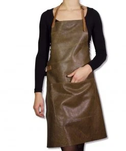 Dutchdeluxes Leather BBQ Apron In Vintage Brown 13 Dutchdeluxes Leather BBQ Apron In Vintage Brown