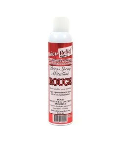 Deco Relief Edible Metallic Red Spray 300ml Ingredients