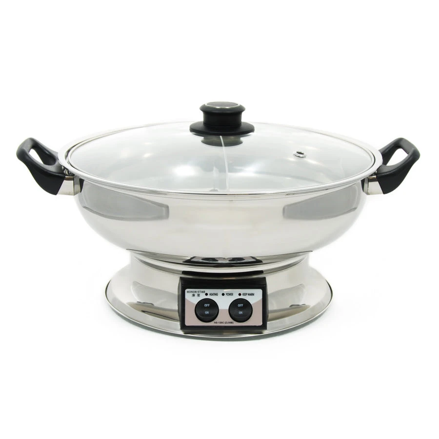 HSK Table Top Chinese Hot Pot 4.5 Litres, Serve 6-8 3 HSK Table Top Chinese Hot Pot 4.5 Litres, Serve 6-8