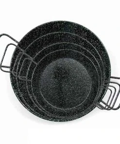 La Ideal Enamelled 12 Person Paella Pan 40cm