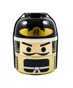 Hakoya Tableware Gold Samurai Bento Box Large 1200ml