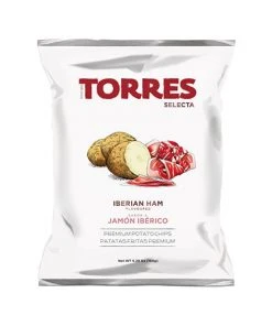 Ingredients Torres Iberico Ham Flavour Crisps 150g