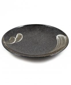 Kiji Stoneware & Ceramics Karasuba-Iro Large Plate 29cm Tableware