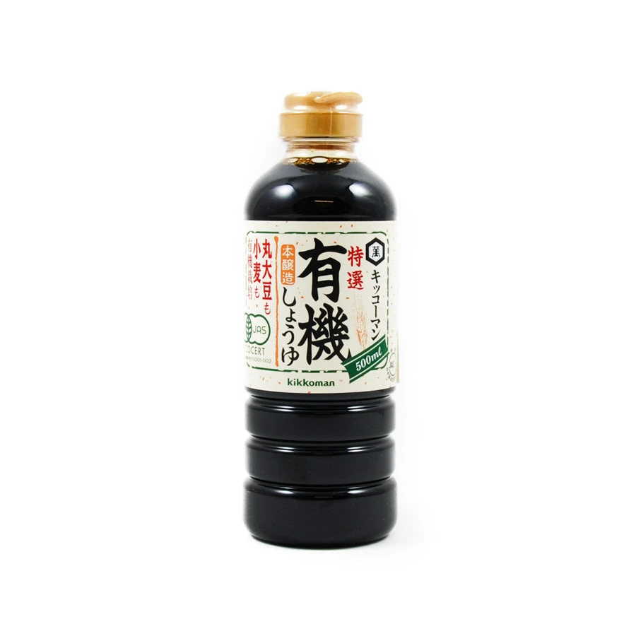 Kikkoman Yuki Organic Soy Sauce 500ml 3 Kikkoman Yuki Organic Soy Sauce 500ml