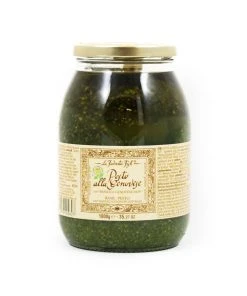 La Favorita Pesto With Genovese Basil DOP Ingredients
