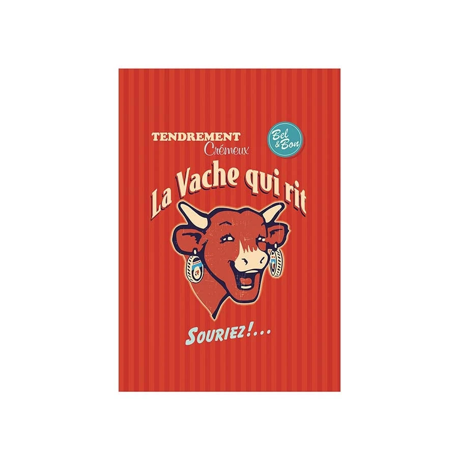 Coucke French Tea Towel - La Vache Qui Rit 3 Coucke French Tea Towel - La Vache Qui Rit