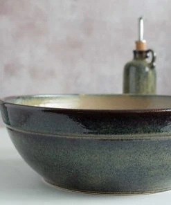 Ceramica Nicola Lagoa Large Handmade Salad Bowl Tableware