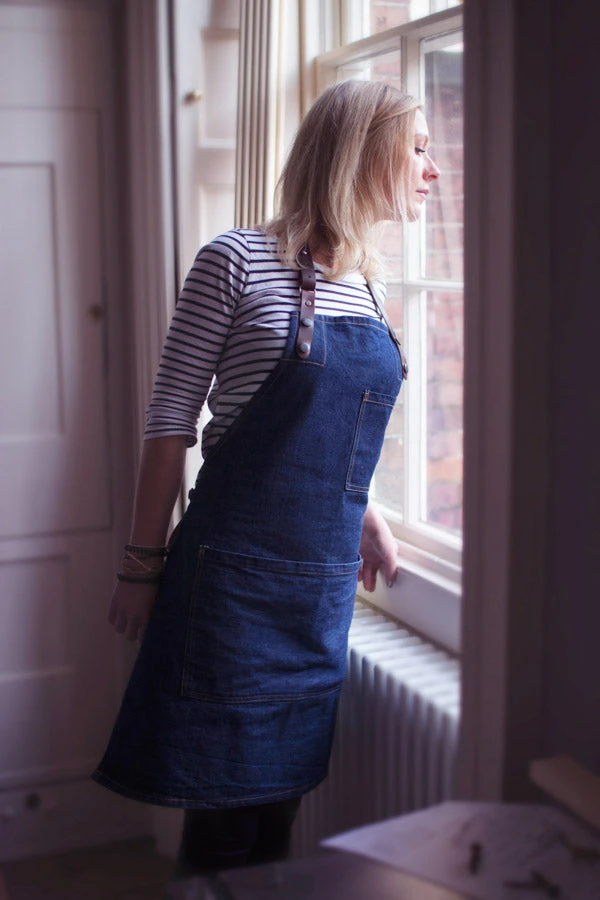 Risdon & Risdon Denim Street Apron Cookware 6 Risdon & Risdon Denim Street Apron Cookware