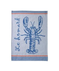 Coucke Kitchen Linen French Tea Towel - Lobster