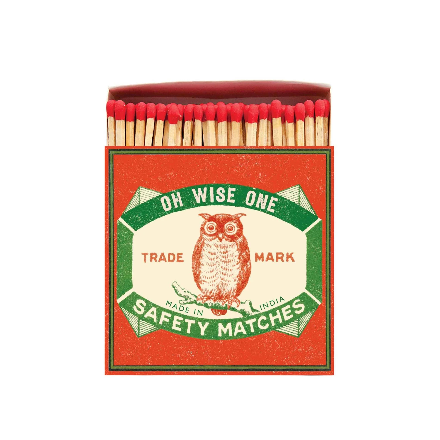 Archivist Owl Luxury Safety Matches 3 Archivist Owl Luxury Safety Matches