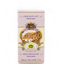 Ingredients Mazet De Montargis Milk Chocolate With Praline 100g
