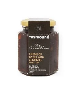 Ingredients Mymoune 'Oasis' Creme Of Dates & Almonds 250g