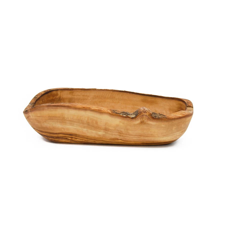 Naturally Med Olive Wood Rustic Serving Bowl 27cm Tableware 3 Naturally Med Olive Wood Rustic Serving Bowl 27cm Tableware