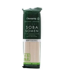 Ingredients Clearspring Organic Skinny Soba Somen Noodles 200g