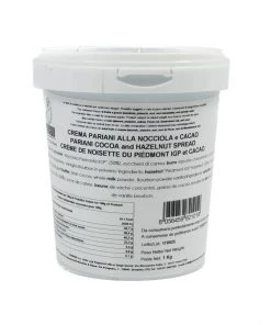 Pariani Italian Hazelnut Gianduja Paste 1kg Ingredients