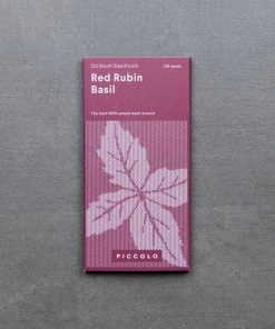 Ingredients Piccolo Red Rubin Basil Seeds