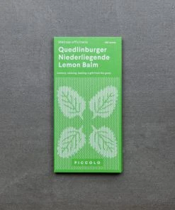 Piccolo Lemon Balm Seeds Ingredients