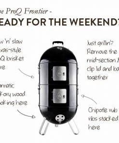 Cookware ProQ Frontier Elite 3in1 BBQ Smoker