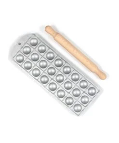 Italian Cookware Ravioli Tray - 24 Round Ravioli 40mm X 40mm Cookware