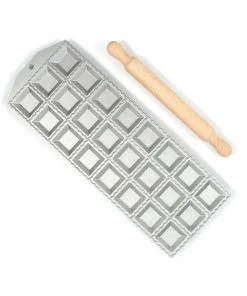 Italian Cookware Cookware Ravioli Tray - 24 Square Ravioli 47 X 47mm