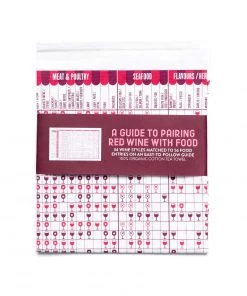 Kitchen Linen Stuart Gardiner Red Wine & Food Pairing Guide Tea Towel
