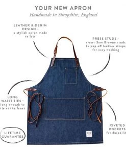 Risdon & Risdon Denim Street Apron Cookware 12 Risdon & Risdon Denim Street Apron Cookware