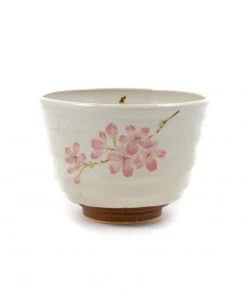 Kiji Stoneware & Ceramics Sakura Blossom Matcha Bowl