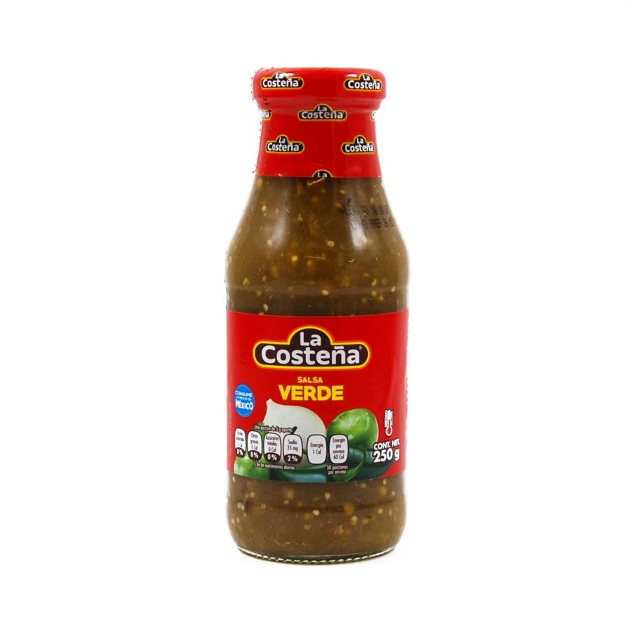 La Costena Green Mexican Salsa 250g 3 La Costena Green Mexican Salsa 250g
