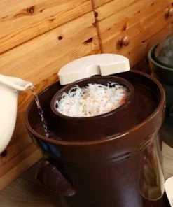 Boleslawiec Cookware Fermenting Crock Pot - Sauerkraut Crock 5 Litre