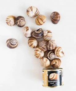 Sabarot Tinned Snails With Shells 300g Ingredients