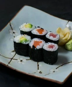 Kiji Stoneware & Ceramics Sakura Blossom Square Plate 8 Kiji Stoneware & Ceramics Sakura Blossom Square Plate
