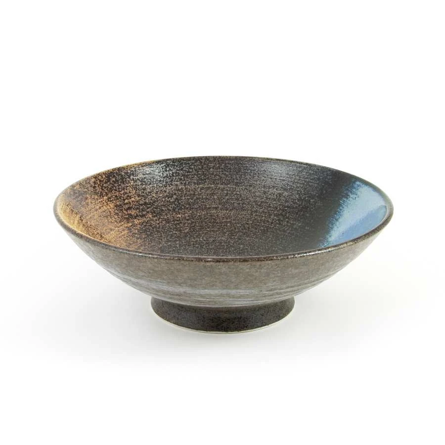 Kiji Stoneware & Ceramics Blue-Black Glaze Bowl 3 Kiji Stoneware & Ceramics Blue-Black Glaze Bowl