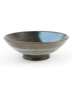 Kiji Stoneware & Ceramics Blue-Black Glaze Bowl 10 Kiji Stoneware & Ceramics Blue-Black Glaze Bowl