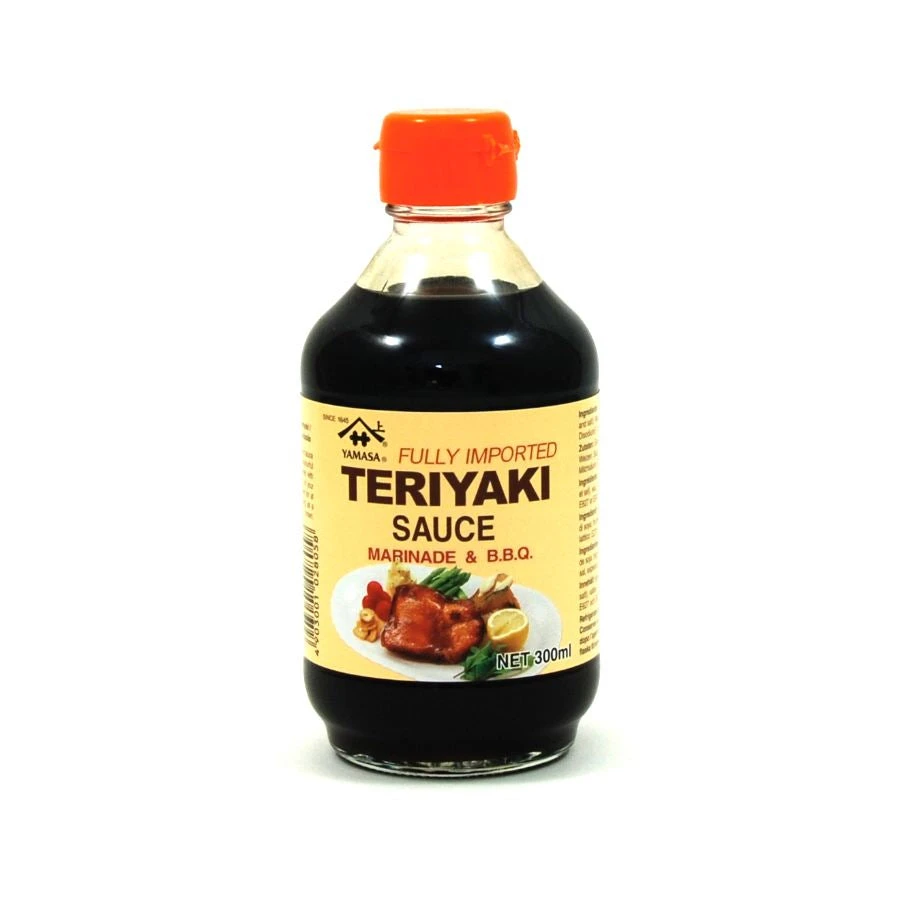 Ingredients Yamasa Teriyaki Sauce 300ml 3 Ingredients Yamasa Teriyaki Sauce 300ml