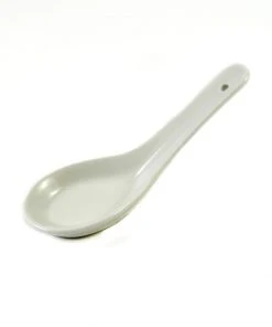 Kiji Stoneware & Ceramics White Porcelain Spoon 13cm