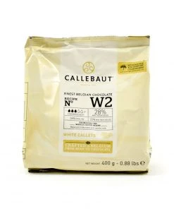 Ingredients Callebaut White Chocolate Couverture 400g