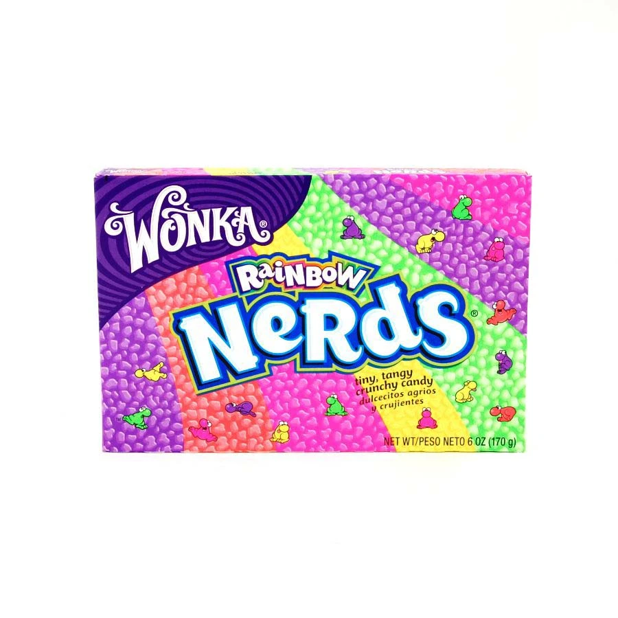 Wonka Rainbow Nerds 142g 3 Wonka Rainbow Nerds 142g